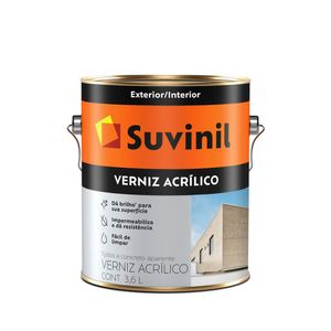 Verniz Acrílico para Concreto Aparente 3,6L - Suvinil