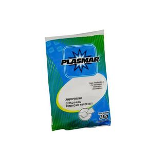 Gesso 1,0Kg (Secagem Rápida) - Plasmar