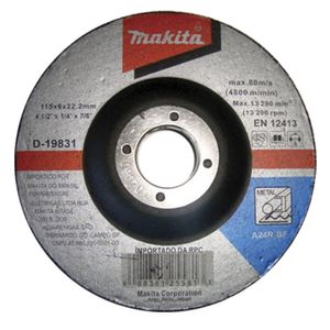 Disco de Desbaste 4.1/2" (D-19831) - Makita