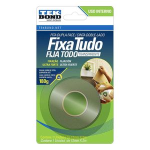 Fita Dupla Face Fixatudo - Tekbond