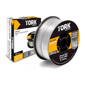 Arame para solda MIG S/Gás 0.8mm (E71T1) 1kg - Tork