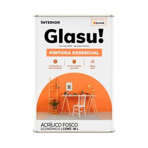 Tinta Acrílica Econômico Pintura Essencial - Glasu