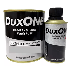 Verniz PU C/ Catal. (DX0491) 0,9L - Duxone