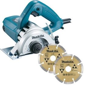 Serra Mármore 4.3/8" 1300W com 2 Discos (4100NH3ZX2) - Makita