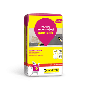 Reboco Impermeabilizante 20Kg - Quartzolit