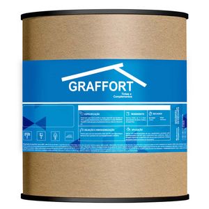 Textura Graffiato Branca 23Kg 10 Grossa ou 12/14 Fina- Graffort