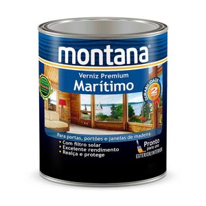 Verniz Maritimo Natural Acetinado - Montana