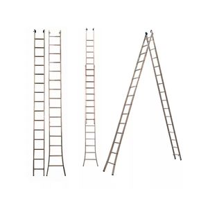 Escada Extensiva 3 em 1 Dupla 15 X 2 Degraus em Aluminio - Alumasa