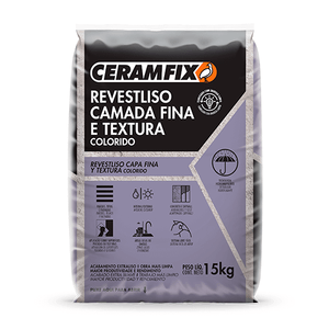 Massa Revest Liso 15Kg - Ceramfix